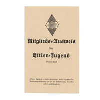 Livret militaire Ausweis Hitlerjugend Mitgliedsausweis HJ Allemand