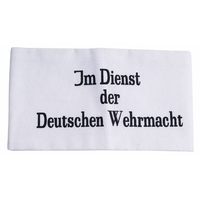 Brassard HIWI Hilfswillige "Dienst der Deutschen Wehrmacht" WW2 REPRO
