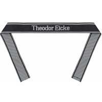 Bande de bras THEODOR EICKE 3e division SS Totenkopf WW2 REPRO