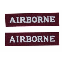 Patch Insigne d'épaule AIRBORNE Para Anglais WW2 REPRO