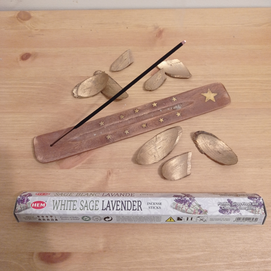 Encens sauge blanche et lavande