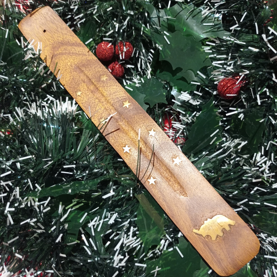 Porte encens ski Eléphant