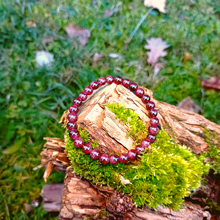 Bracelet-grenat