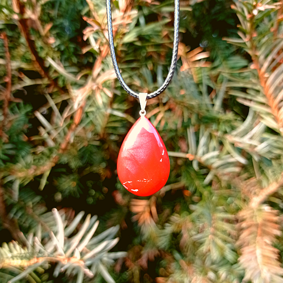 Pendentif-larme-jaspe-rouge