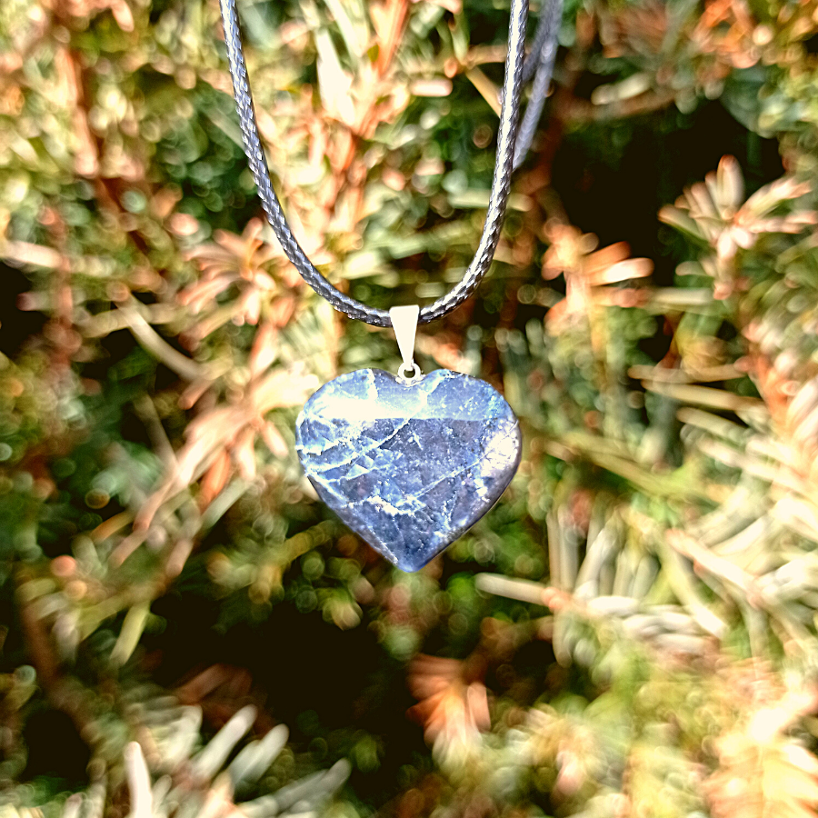 Pendentif-coeur-sodalite
