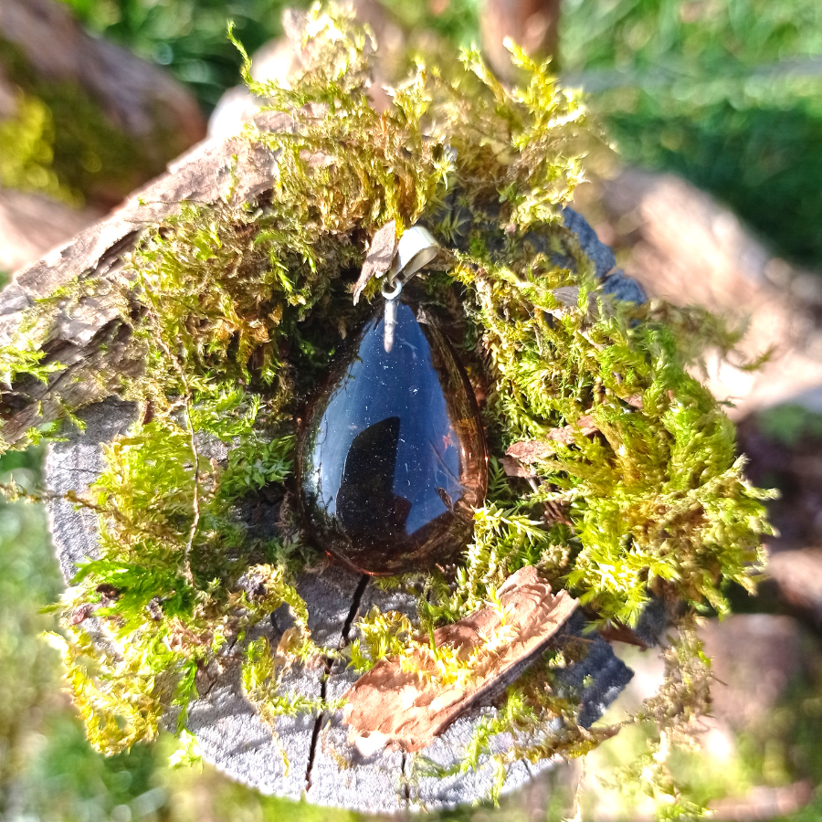 Pendentif-quartz-fumé