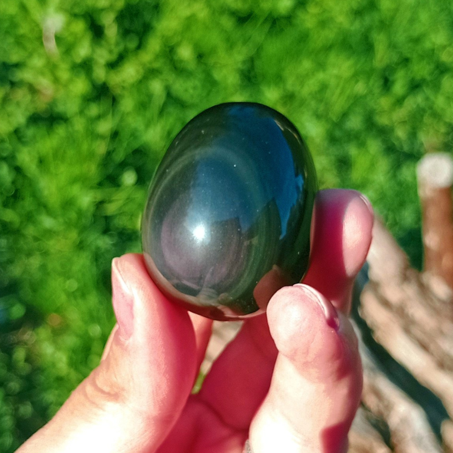 Oeuf Obsidienne oeil céleste