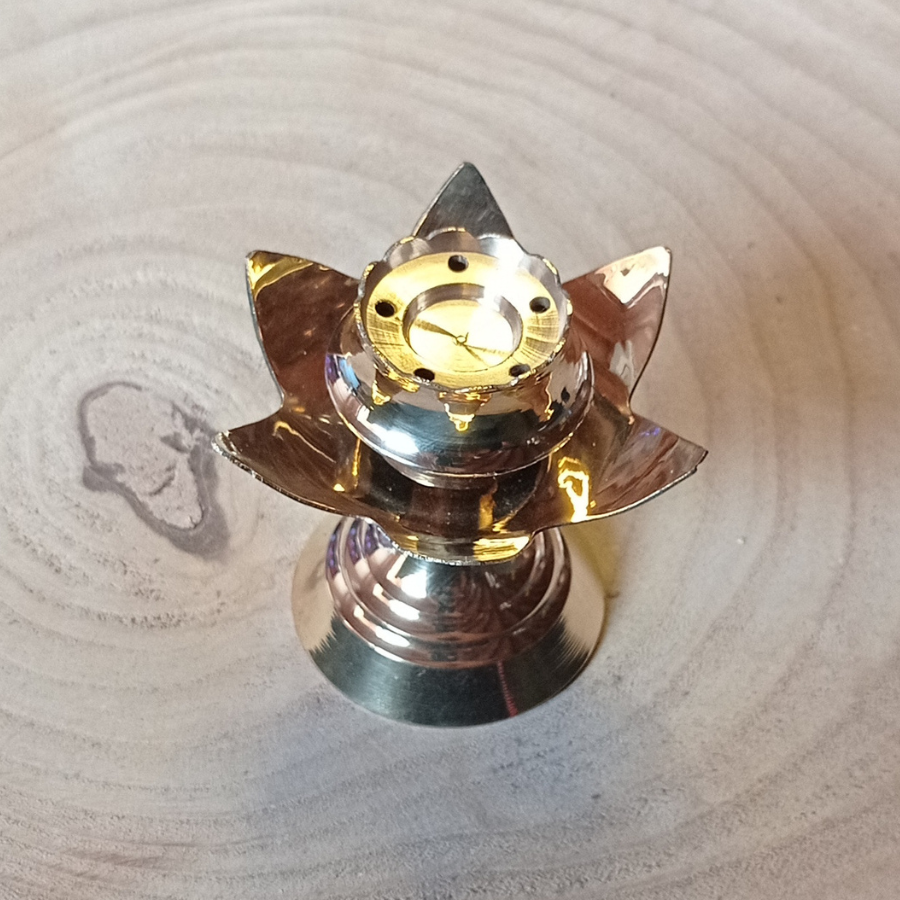 Brûleur de résine lotus