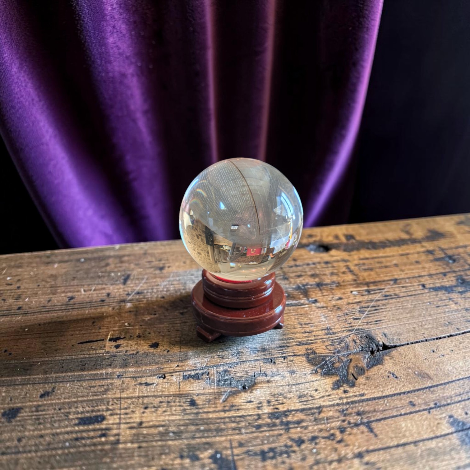 Boule de cristal 10 cm