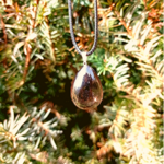 Pendentif-larme-quartz-fumé