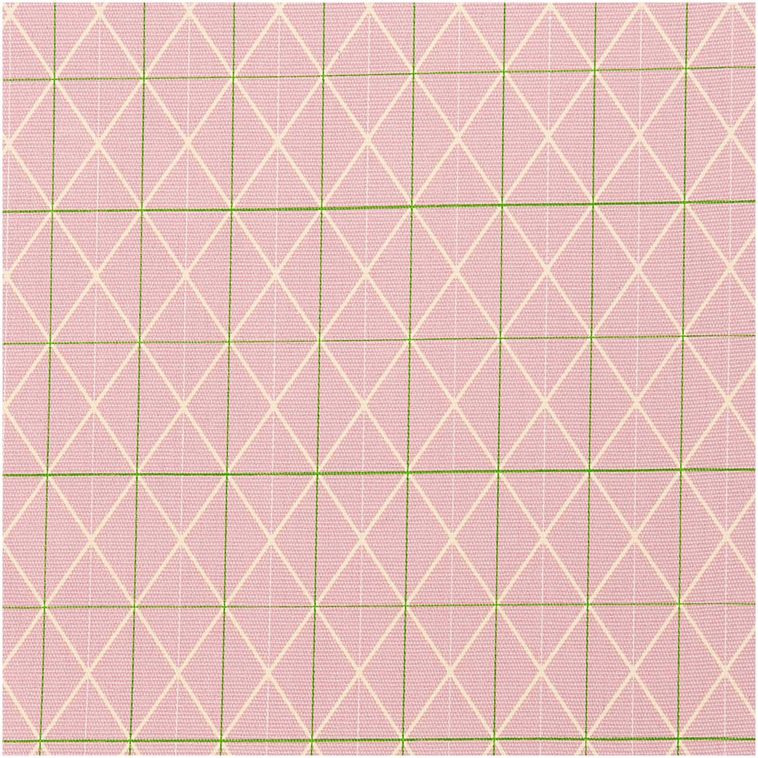 18957.16.92 Canevas rose fond gris fluo 280g 140cm