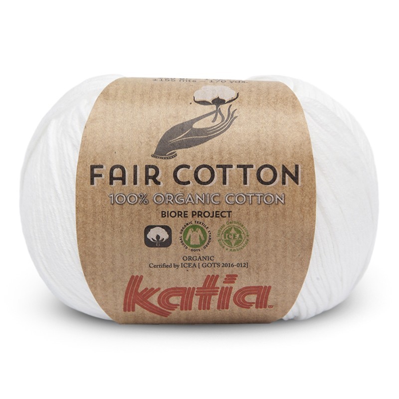 Laine coton biologique Fair Cotton Katia