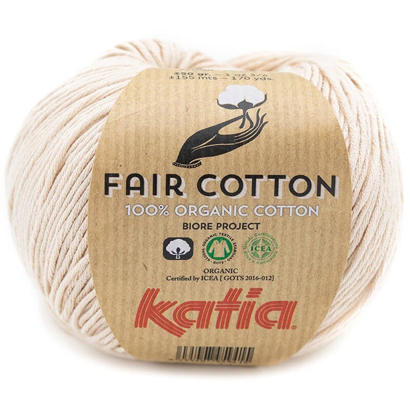 35 laine-fil-faircotton-tricoter-coton-bio-gots-beige-printemps-ete-katia-35-rc