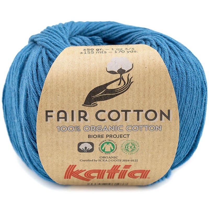 38 laine-fil-faircotton-tricoter-coton-bio-gots-bleu-vert-printemps-ete-katia-38-rc