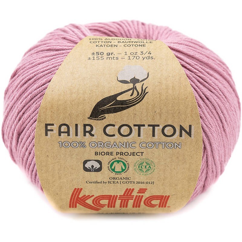 40 laine-fil-faircotton-tricoter-coton-bio-gots-mauve-clair-printemps-ete-katia-40-rc