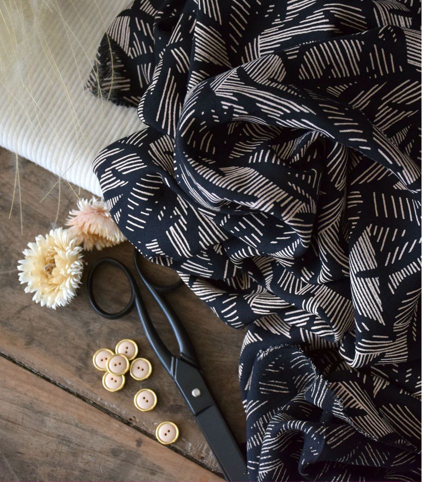 Twill de Viscose Winter Shade