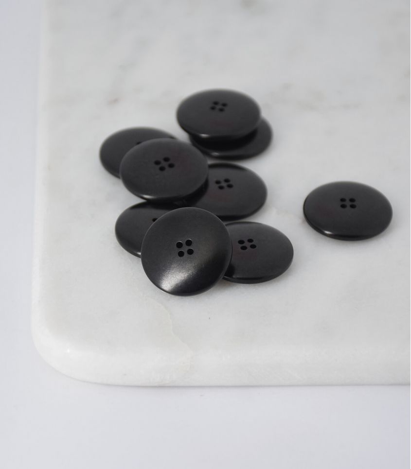 boutons-couture-corozo-noir 22 mm