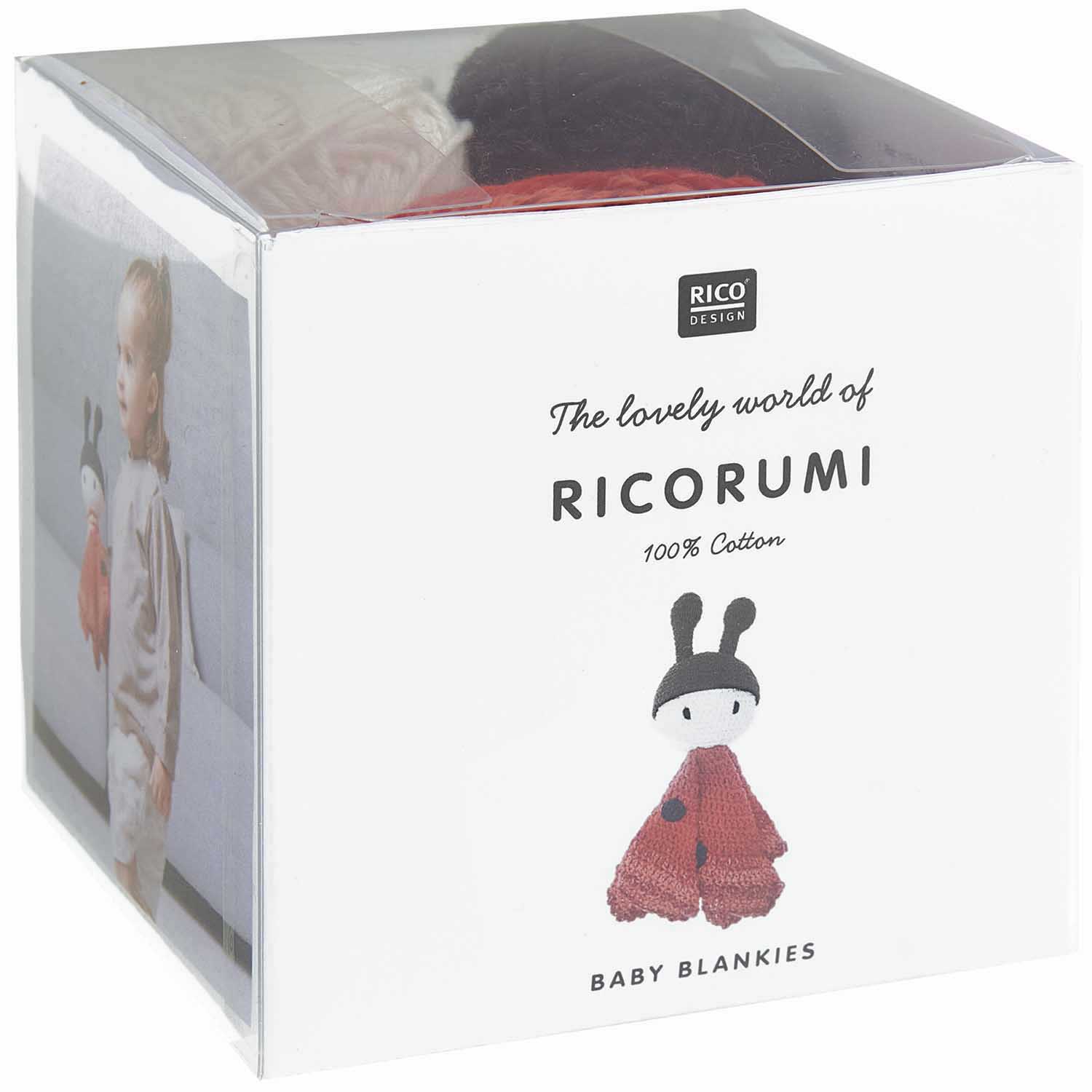 Kit Crochet Ricorumi Doudou Coccinelle