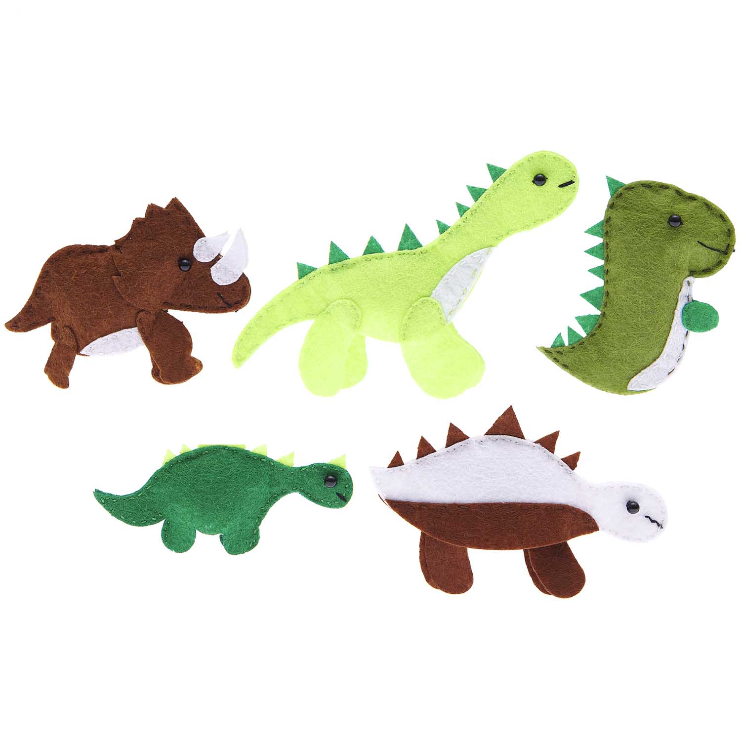 Kit Marionnettes de doigts Dinosaures