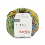 401 laine-fil-flash-tricoter-laine-vierge-acrylique-vert-jaune-turquoise-automne-hiver-katia-401-fhd