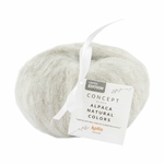 Alpaca natural color gris clair col 2 1310-O-4