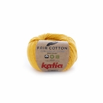 laine-fil-faircotton-tricoter-coton-bio-gots-jaune-printemps-ete-katia-20-ptd