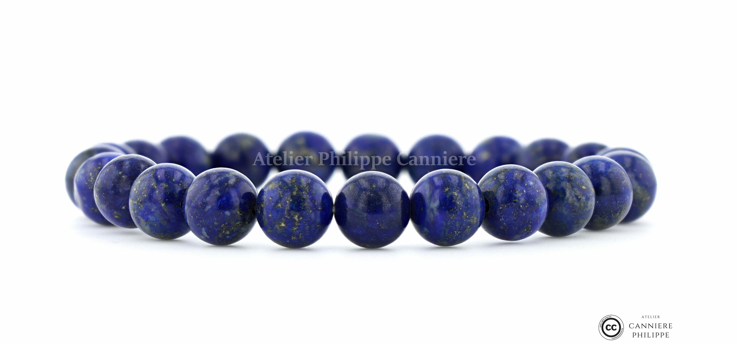 Bracelet Lapis Lazuli Perle 8mm