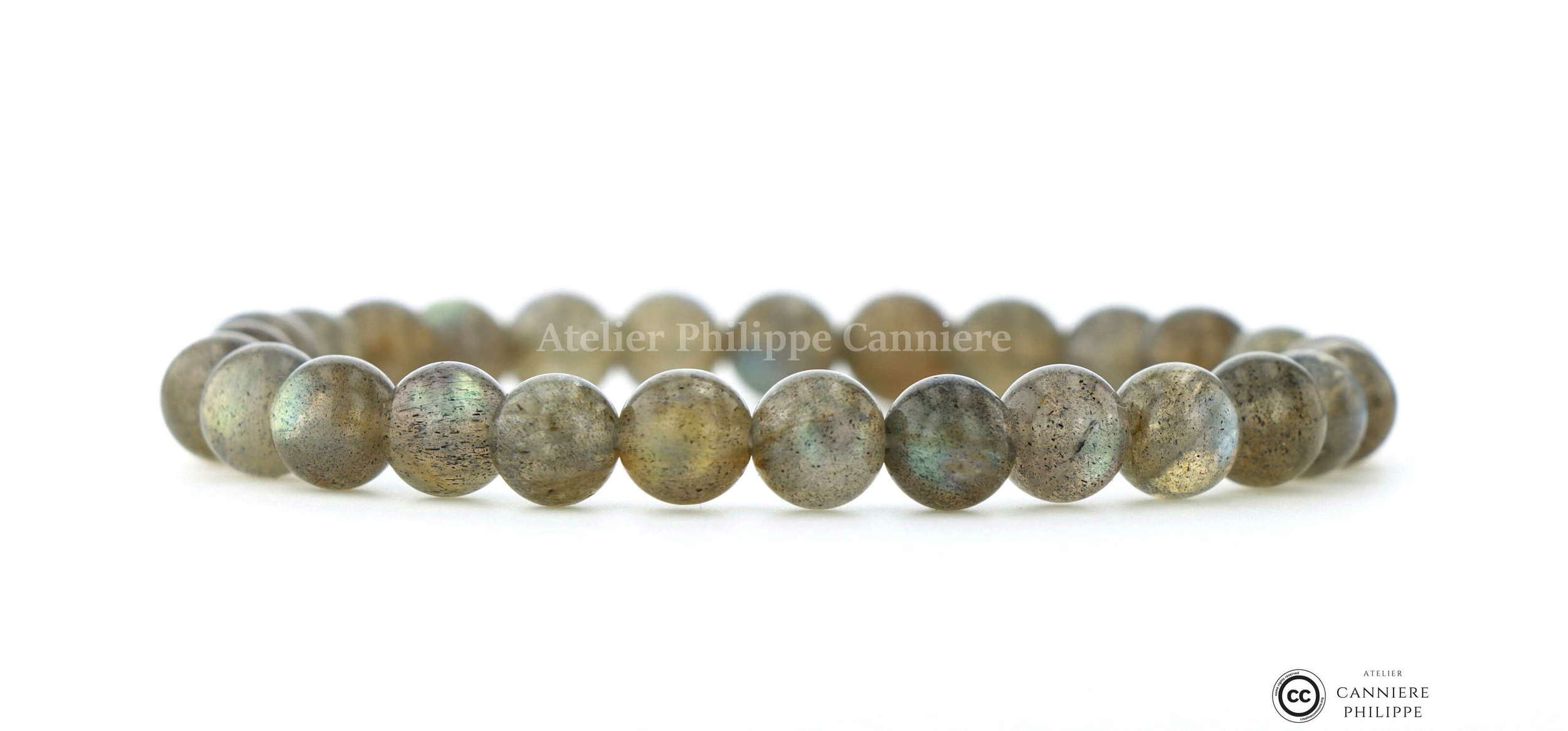 Bracelet Labradorite Perle 6mm