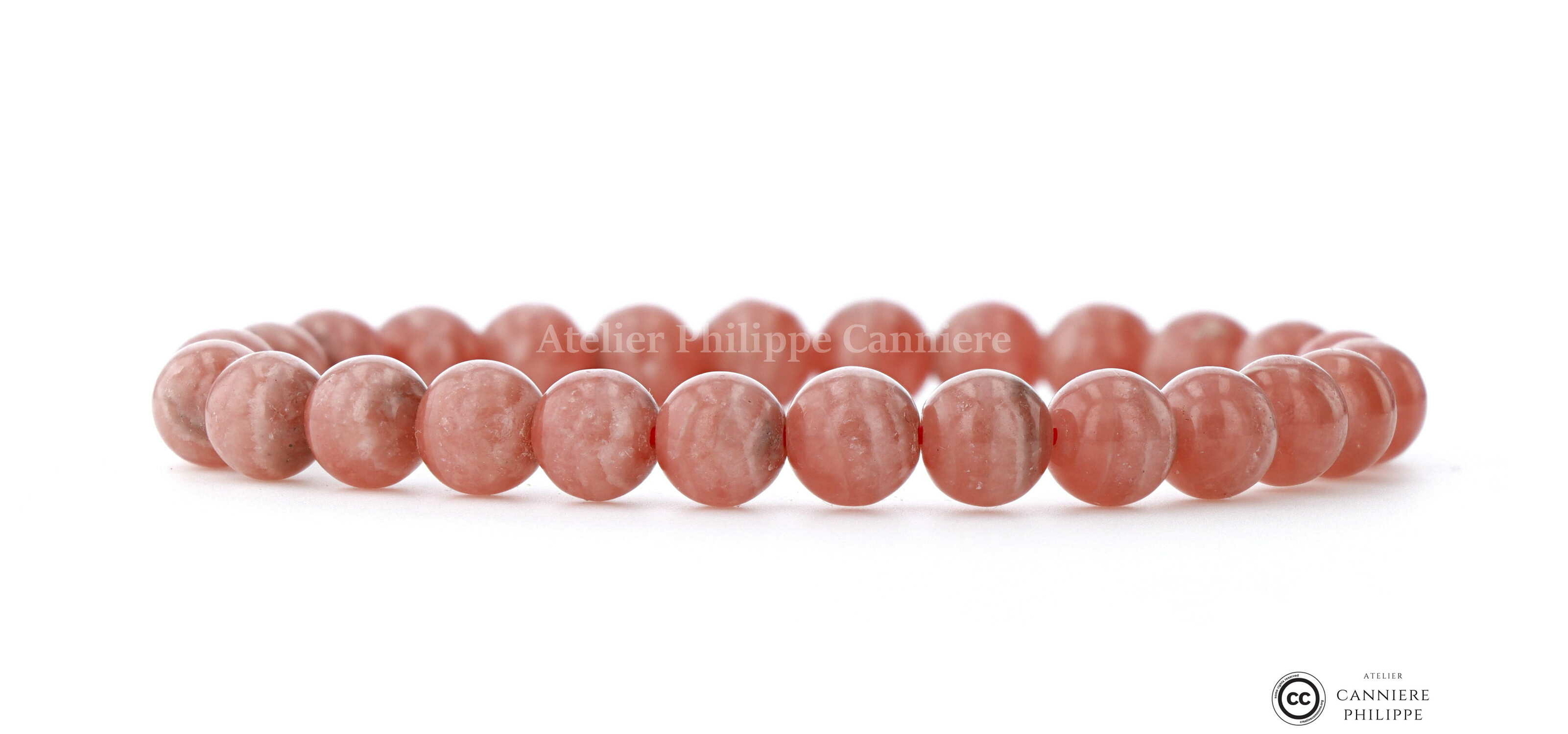 Bracelet Rhodocrosite Perle 6mm