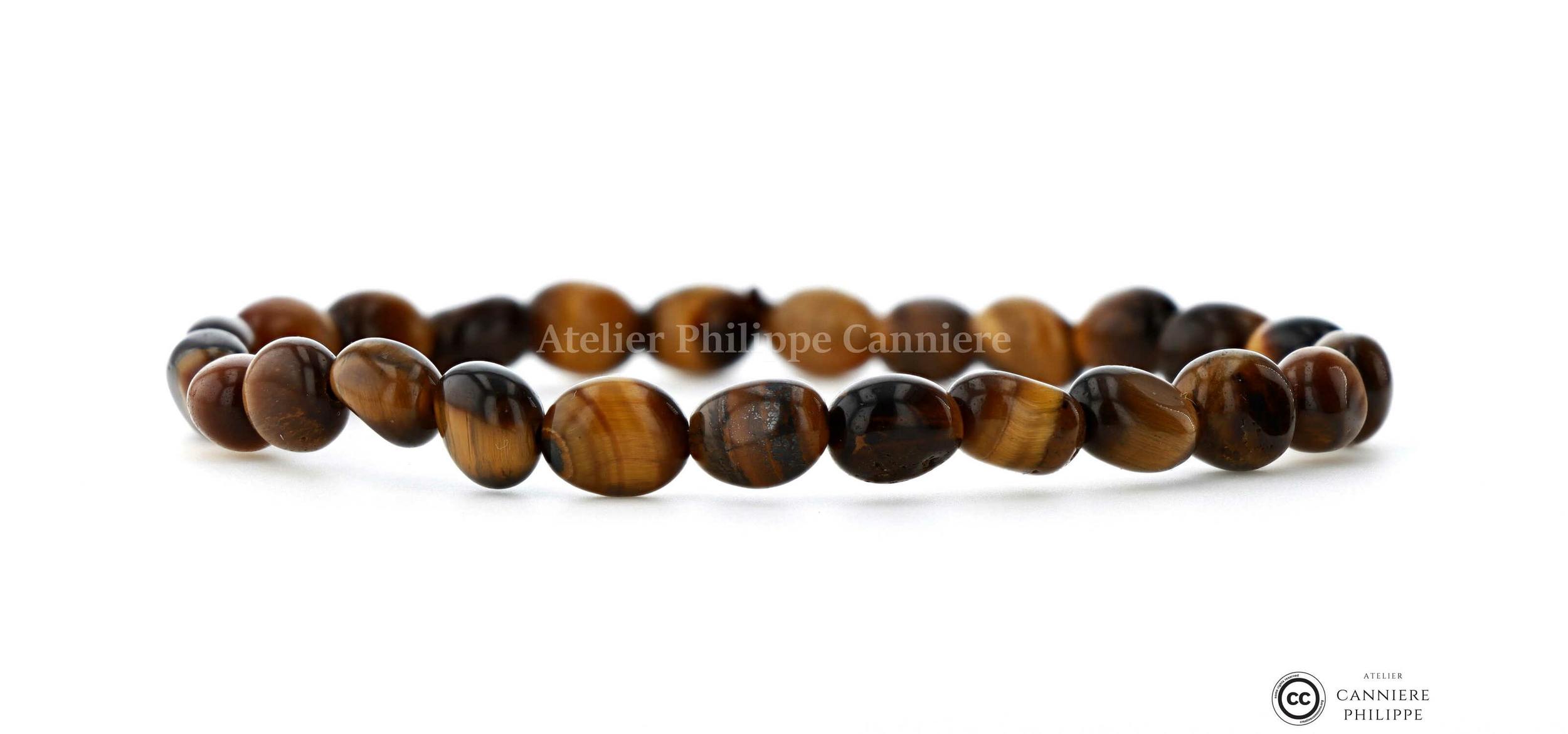 Bracelet Oeil de tigre Moyen Grain