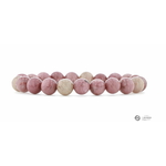 Bracelet rhodonite Perle 8mm