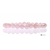 Bracelet Quartz Rose Miroir Perle 8mm