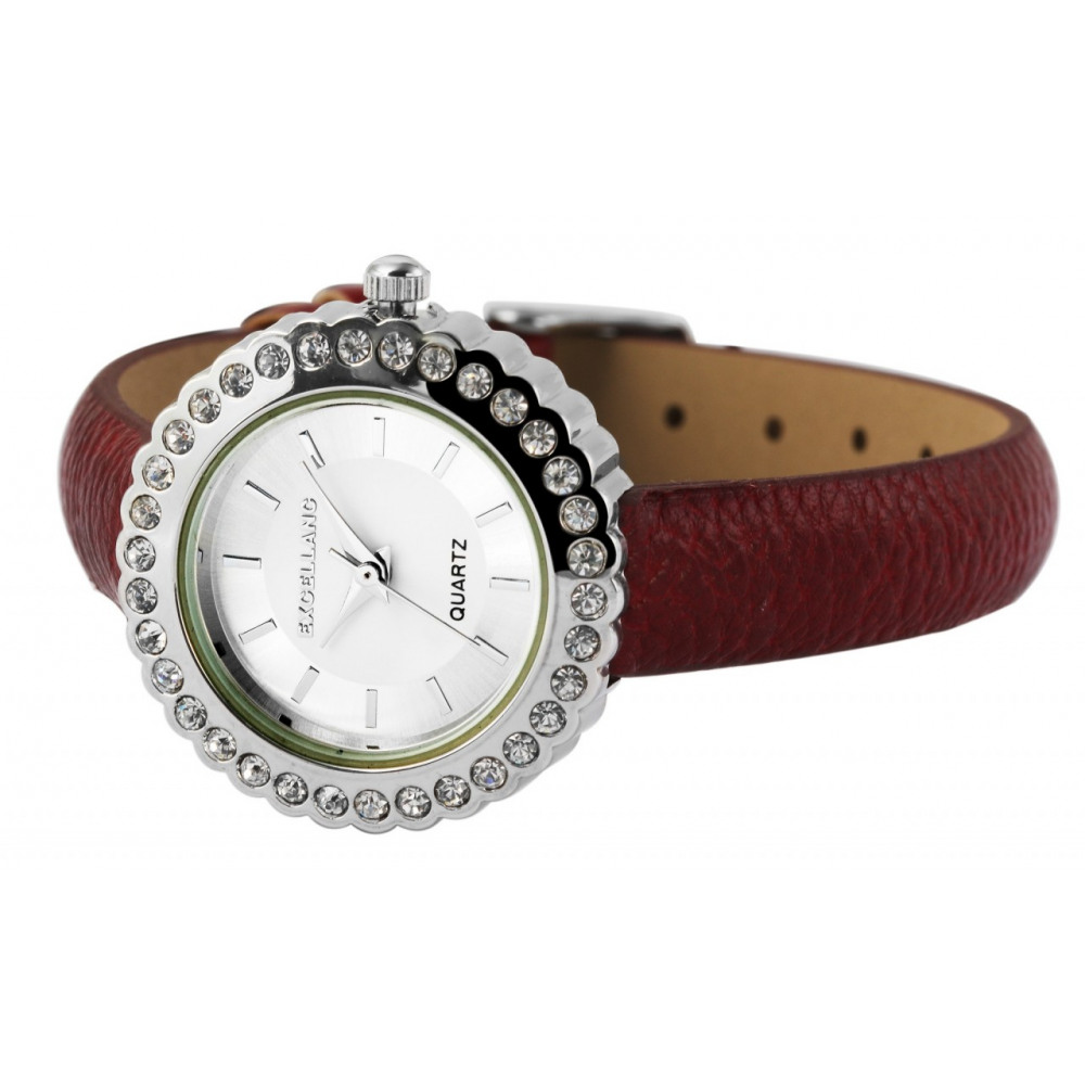 montre femme strass marque Excellanc