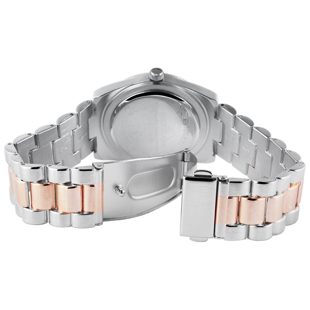 montre excellanc femme bracelet acier étanche