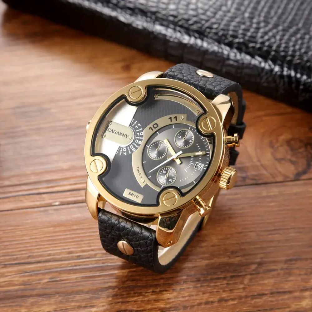 montre temu grand cadran