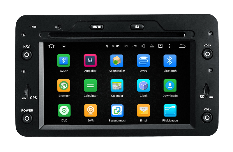 Autoradio GPS Alfa Romeo 159, Spider Brera - Poste GPS DVD USB ...