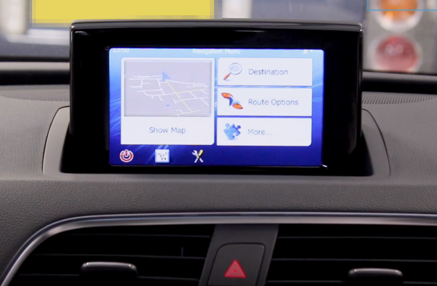 Adaptiv GPS Navigation et USB/SD pour Audi Q3