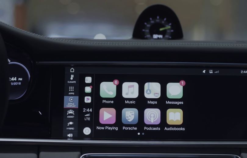 Carplay porsche panamera