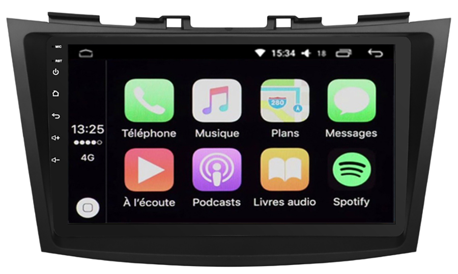 Android Gps Et Apple Carplay Suzuki Swift Wifi Bluetooth Cran Tactile Hd