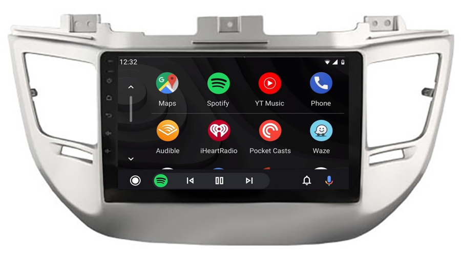 Autoradio tactile GPS Android et Carplay sans fil Hyundai Tucson HighTech Privee