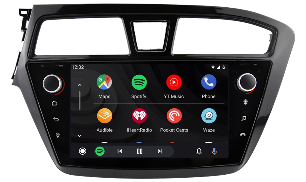 Autoradio tactile GPS Android 10.0 et Apple Carplay Hyundai i20