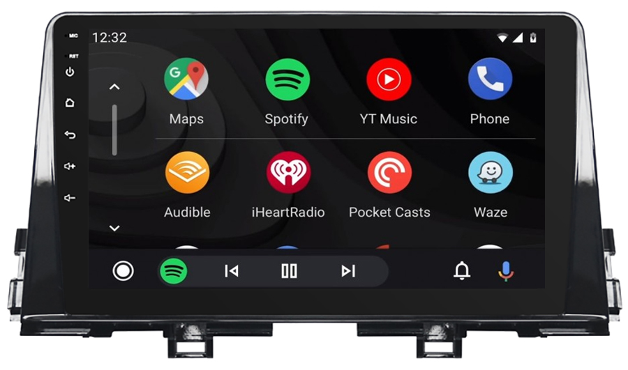 Autoradio tactile GPS Android 10.0 et Bluetooth Kia Picanto