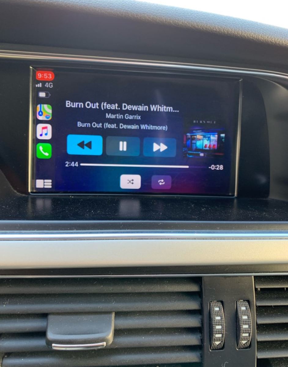 Apple Carplay sans fil et Android Auto pour Audi A4 et Audi A5