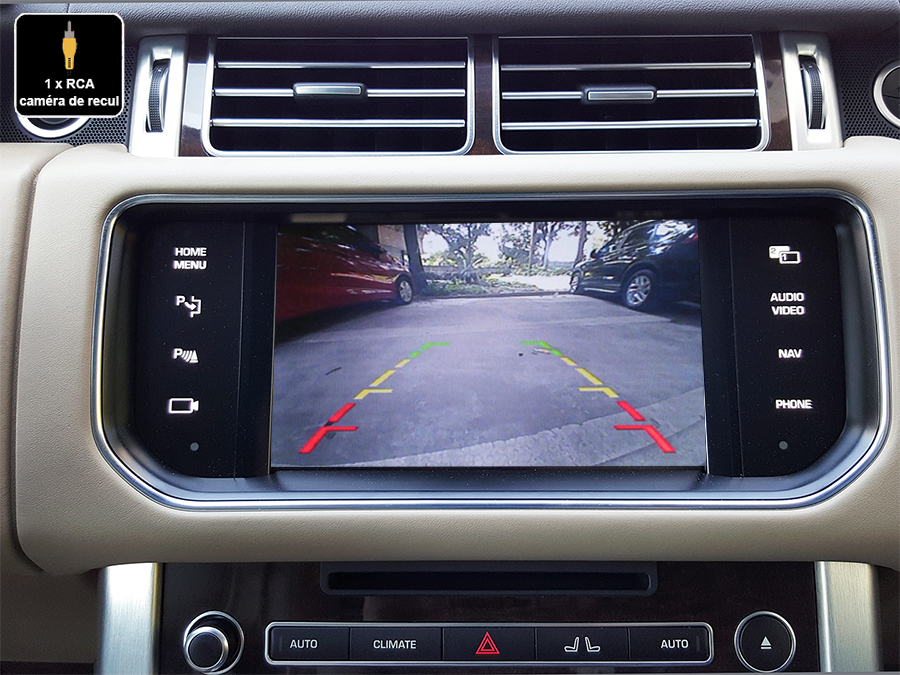 Interface Multimédia vidéo pour caméra compatible Range Rover Vogue L405 et Range Rover Sport de 2013 à 2018