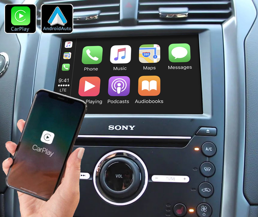 Système Apple Carplay sans fil et Android Auto pour Ford Mondeo de 2014 à 2020