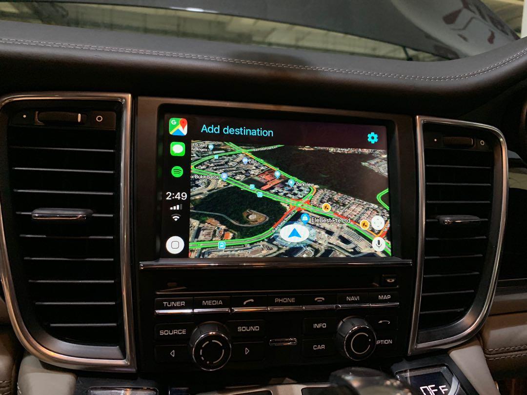 Carplay porsche panamera