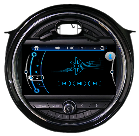 Ecran tactile Android 10.0 avec Apple Carplay Mini F55 F56 F54