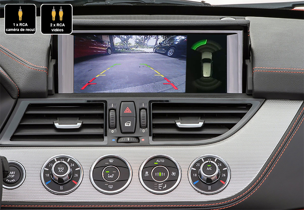 Interface Multimédia vidéo pour caméra compatible BMW Z4 E89 de 2009 à 2018