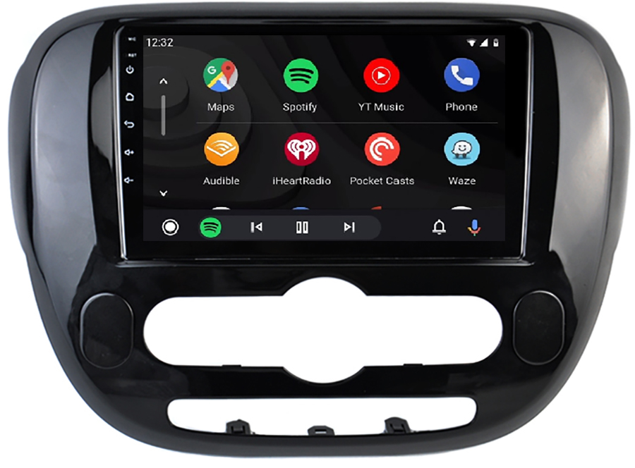 Autoradio tactile GPS Android 11.0 et Apple Carplay Kia Soul