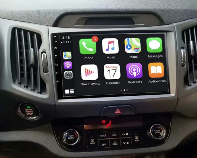 Autoradio Tactile Gps Android Et Carplay Sans Fil Kia Sportage 6542